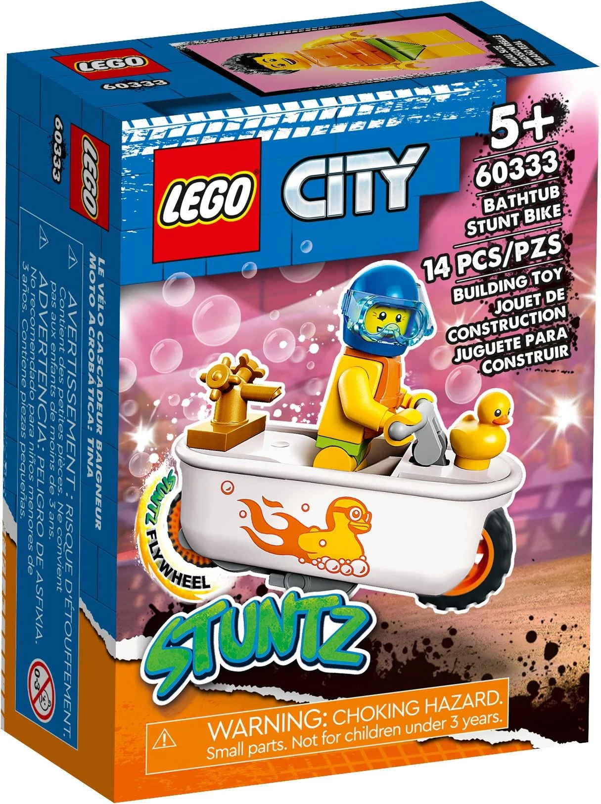 Specialty: Bathtub motorcycle 乐高 LEGO 60333 image 3