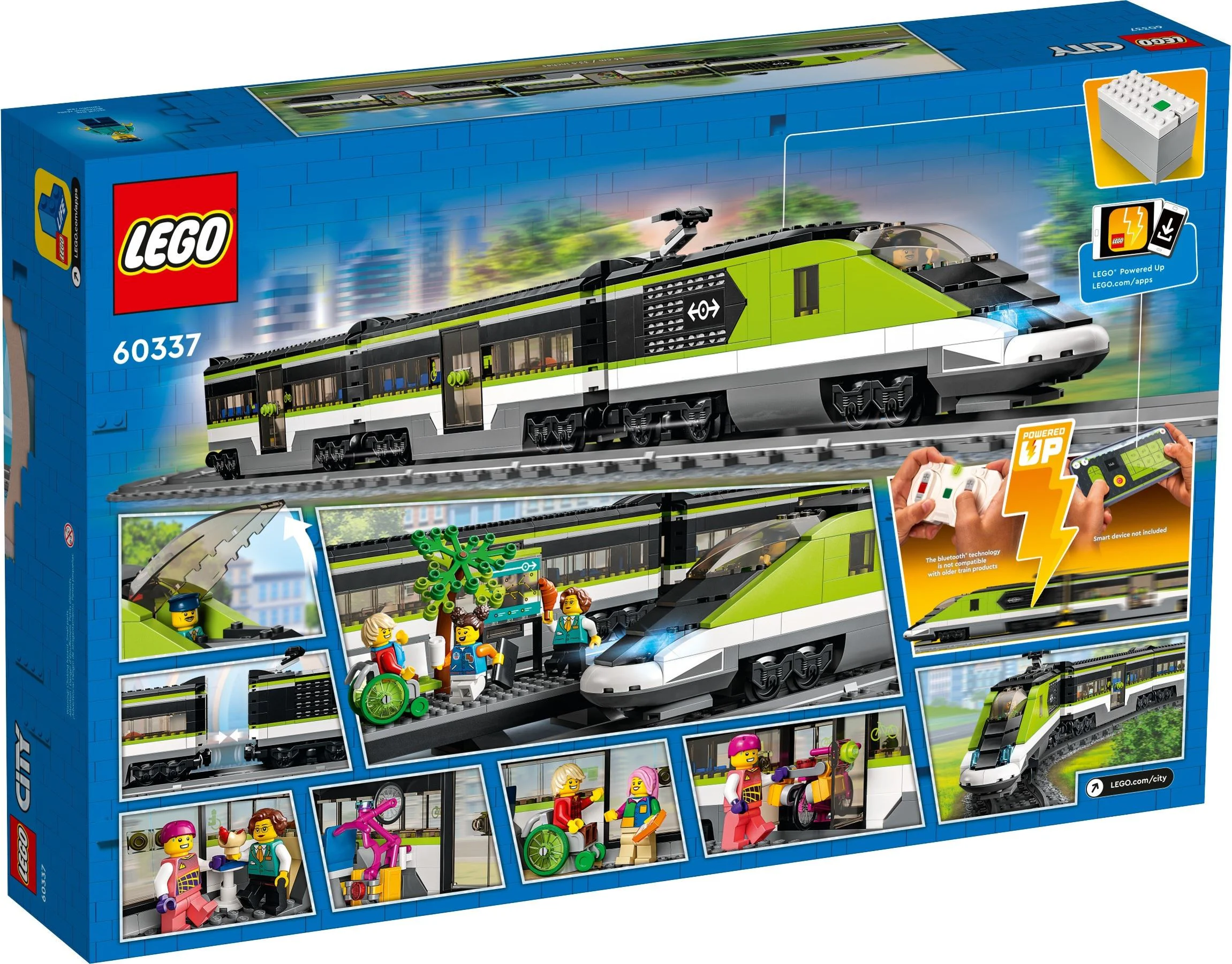 Express passenger train 乐高 LEGO 60337 image 2