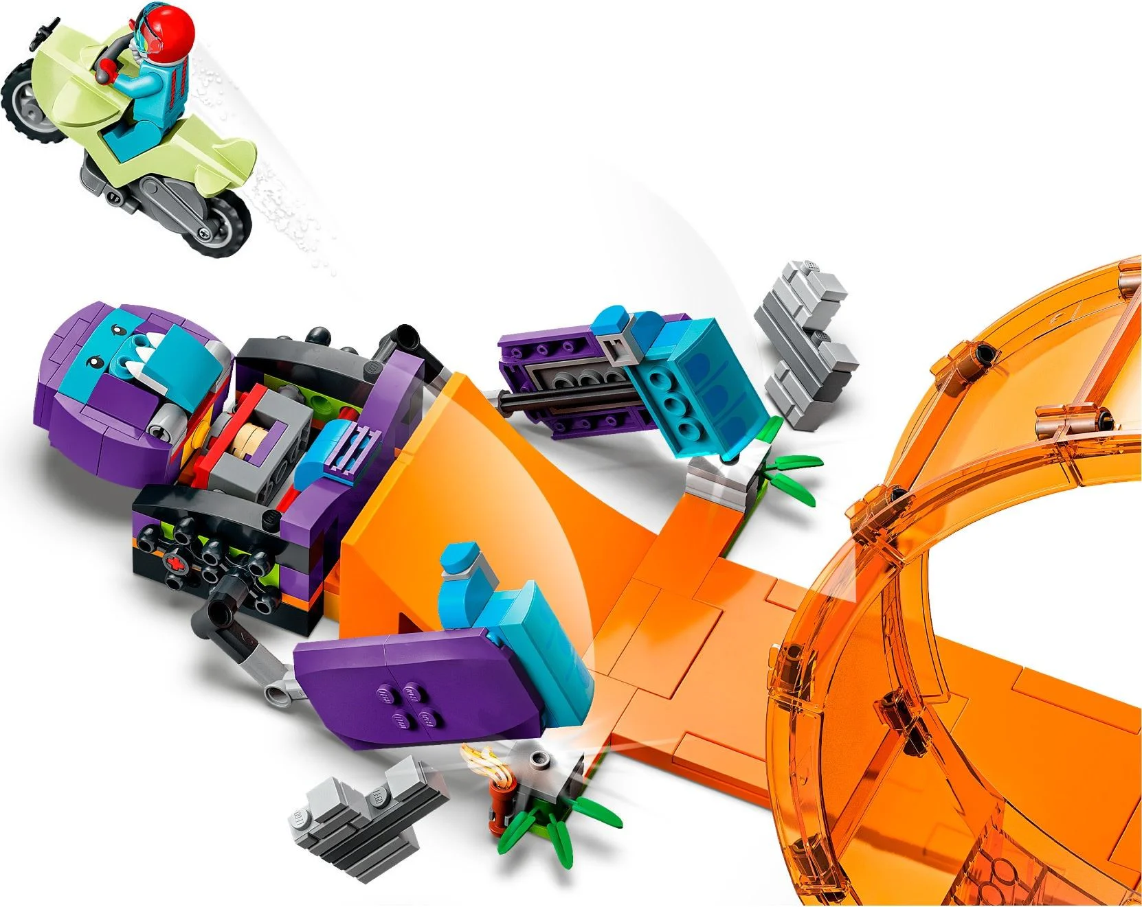 Specialty: The gorilla hammers the loop 乐高 LEGO 60338 image 6