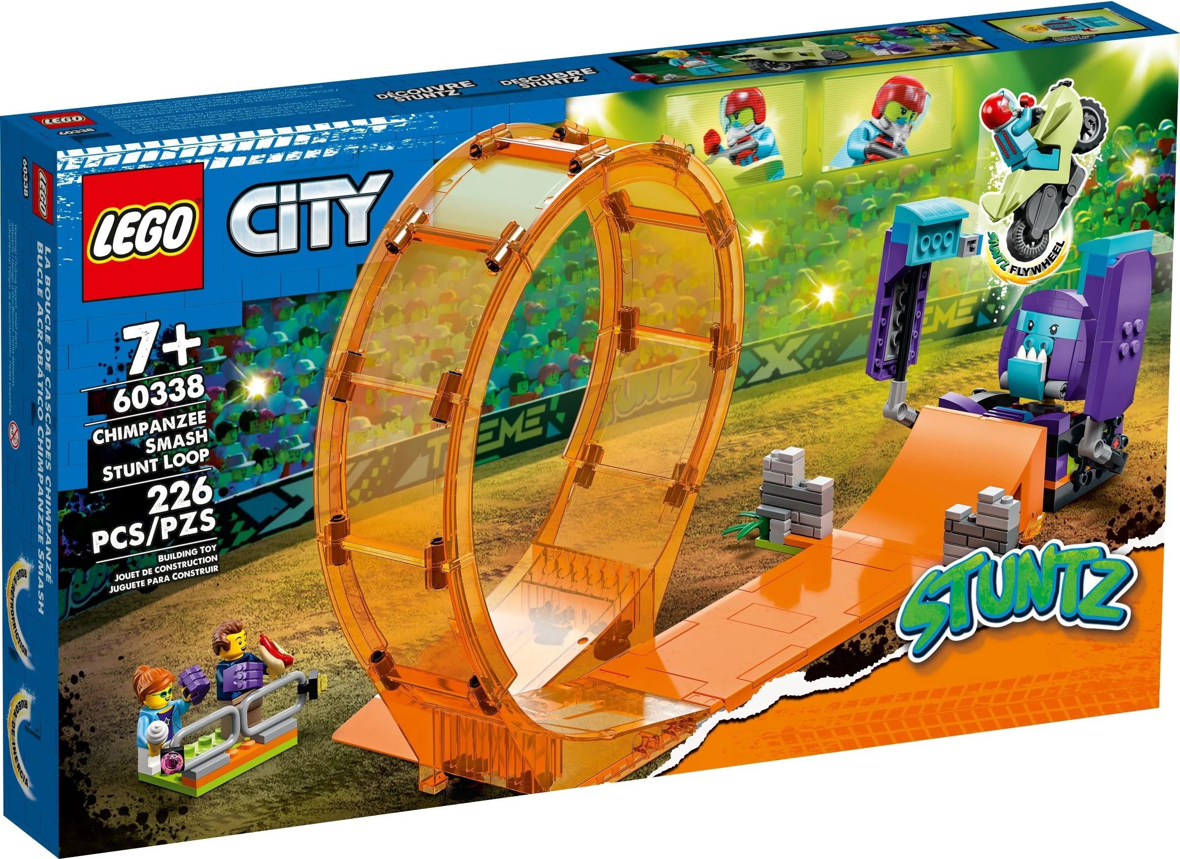 Specialty: The gorilla hammers the loop 乐高 LEGO 60338 image 8