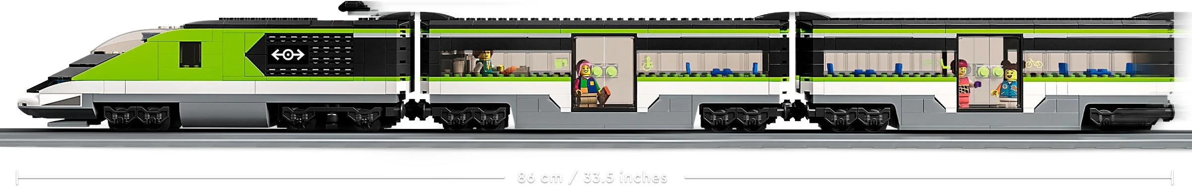 Express passenger train 乐高 LEGO 60337 image 9