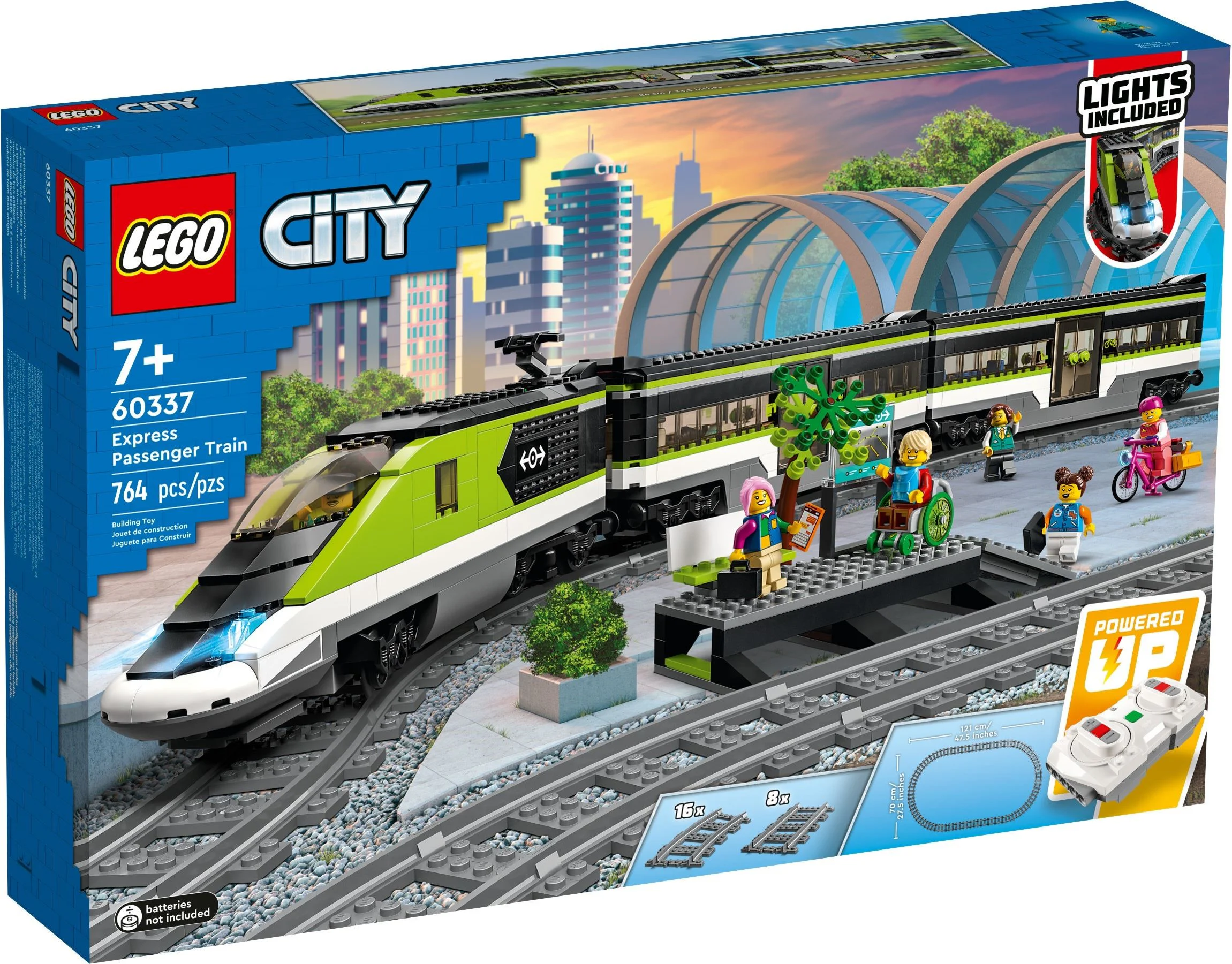 Express passenger train 乐高 LEGO 60337 image 12