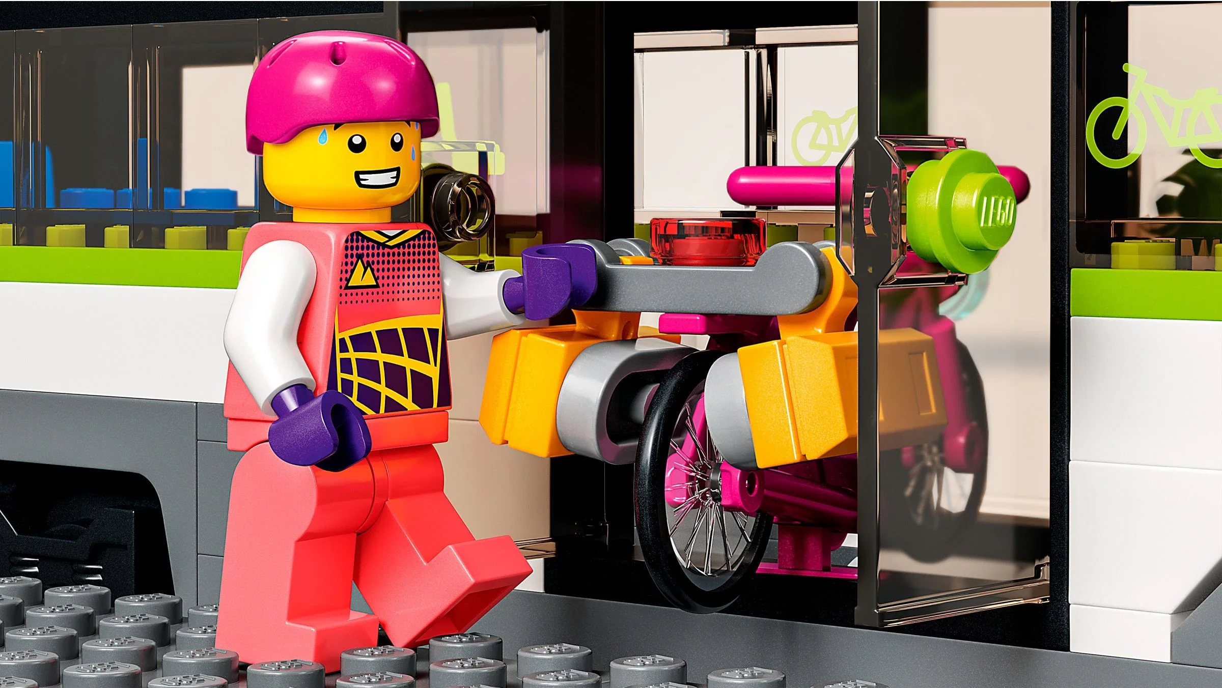 Express passenger train 乐高 LEGO 60337 image 13