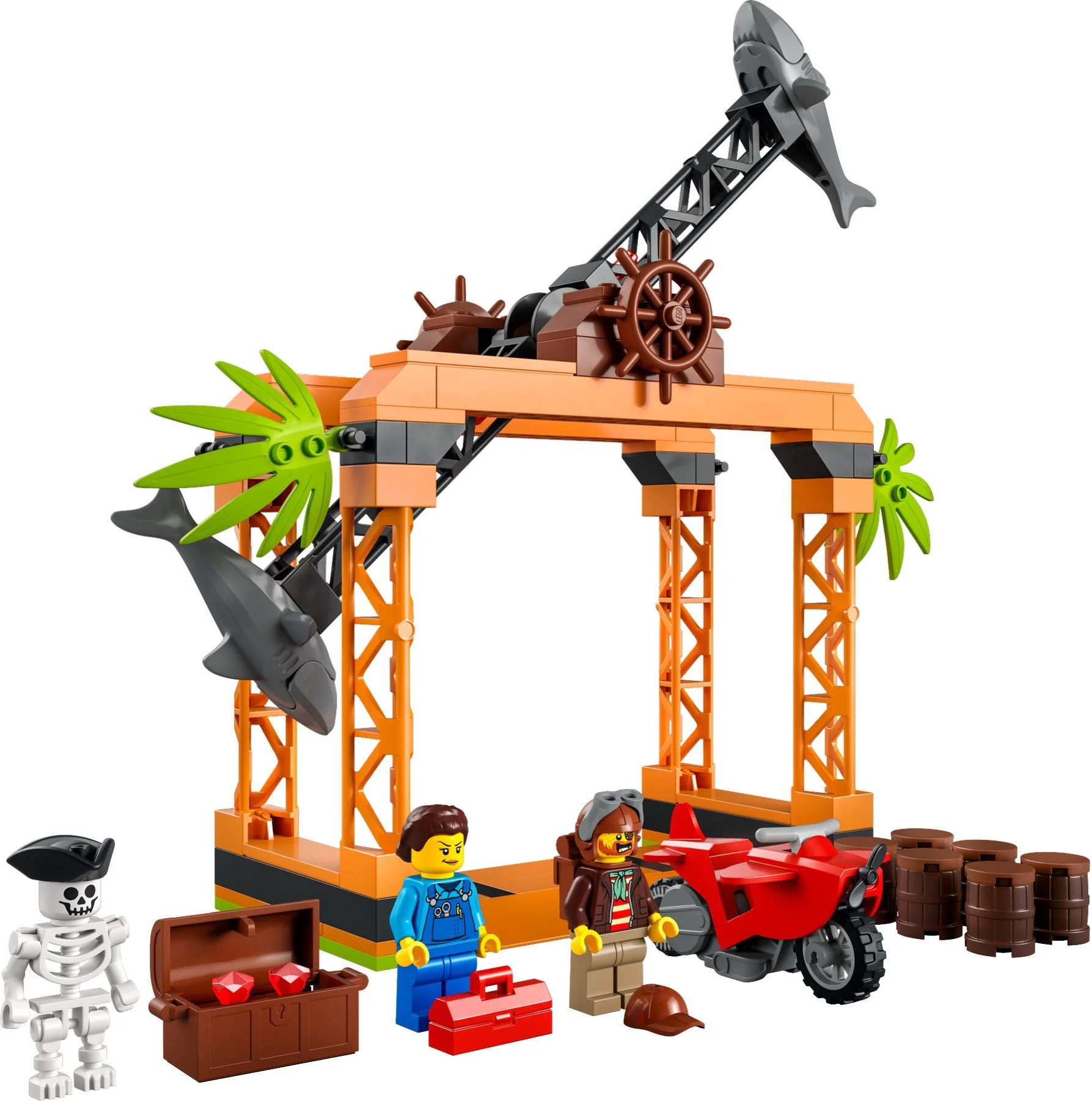 Special effects: Shark attack challenge LEGO 60342