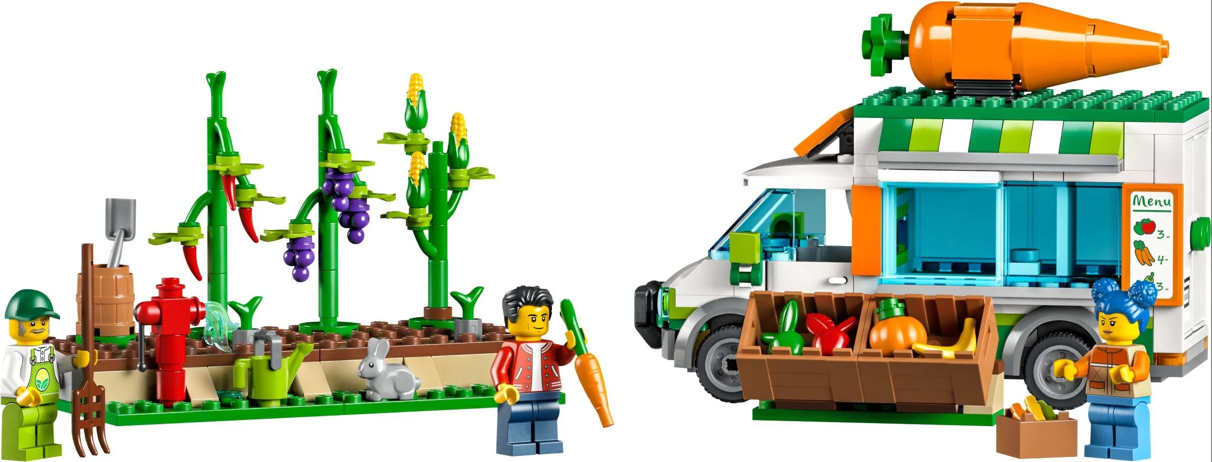 Farm: mobile agricultural van 乐高 LEGO 60345