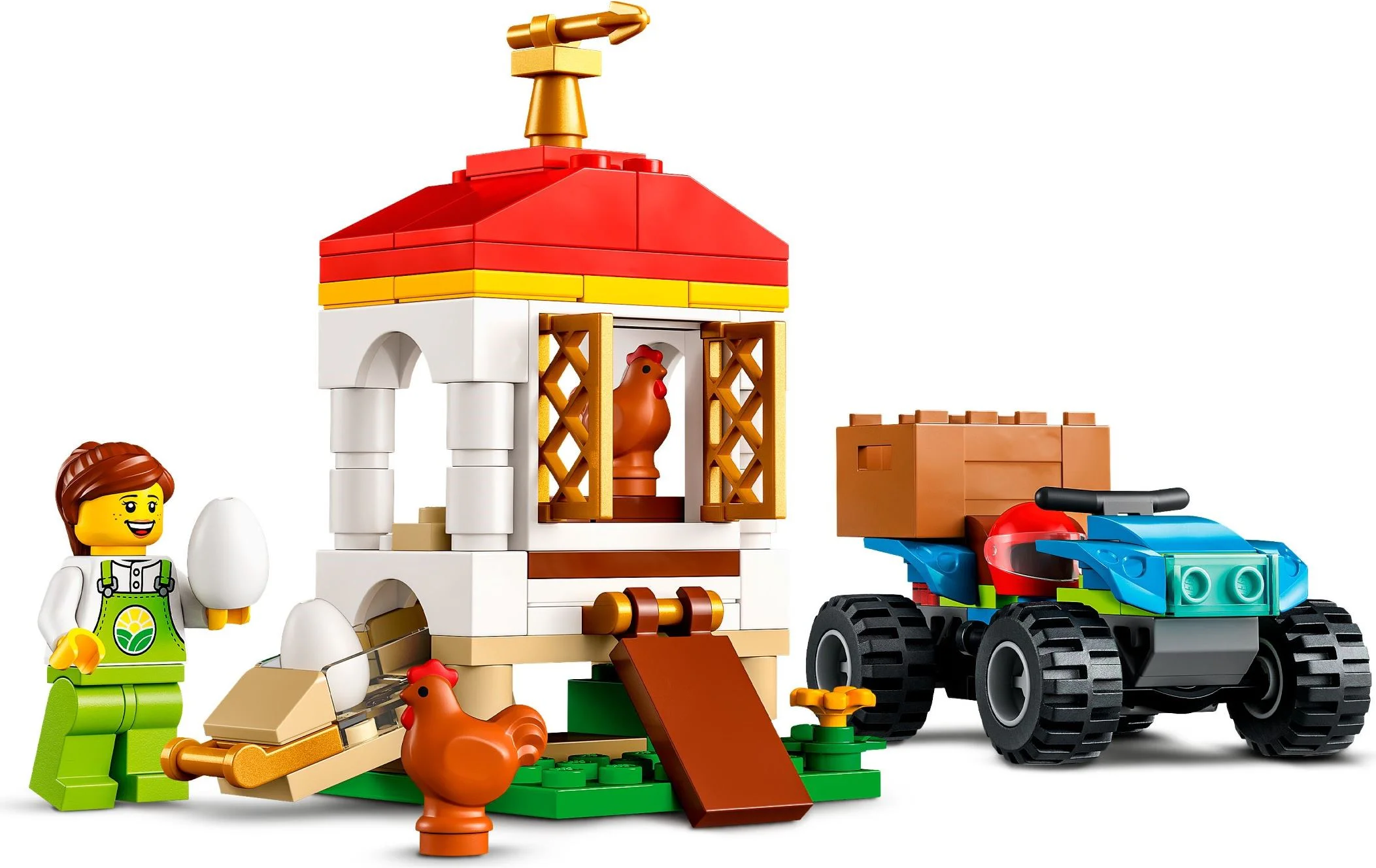 Farm: Happy Chicken House 乐高 LEGO 60344 image 4