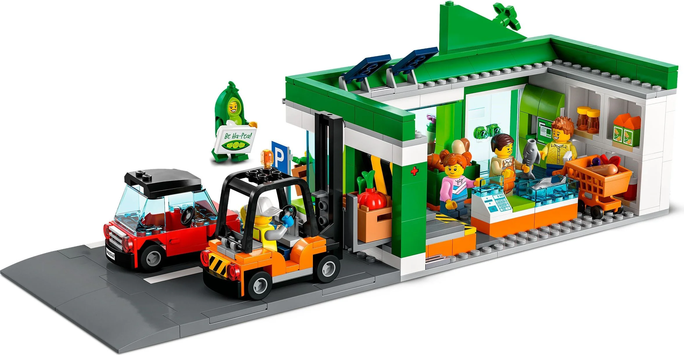 Hinyo's grocery store 乐高 LEGO 60347 image 2