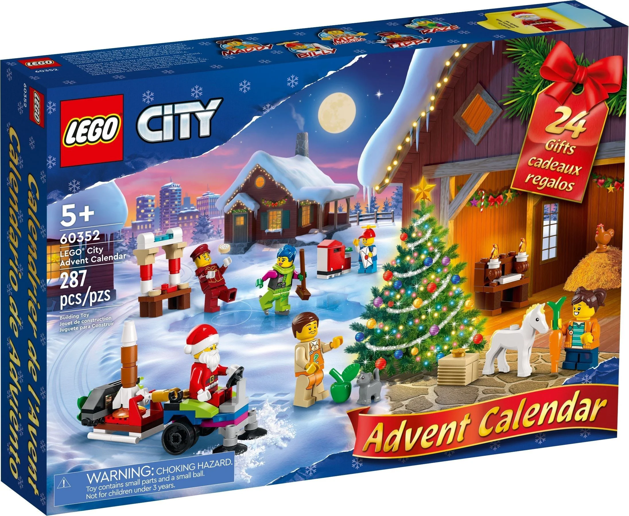 City Group 2022 Christmas Last Calendar 乐高 LEGO 60352