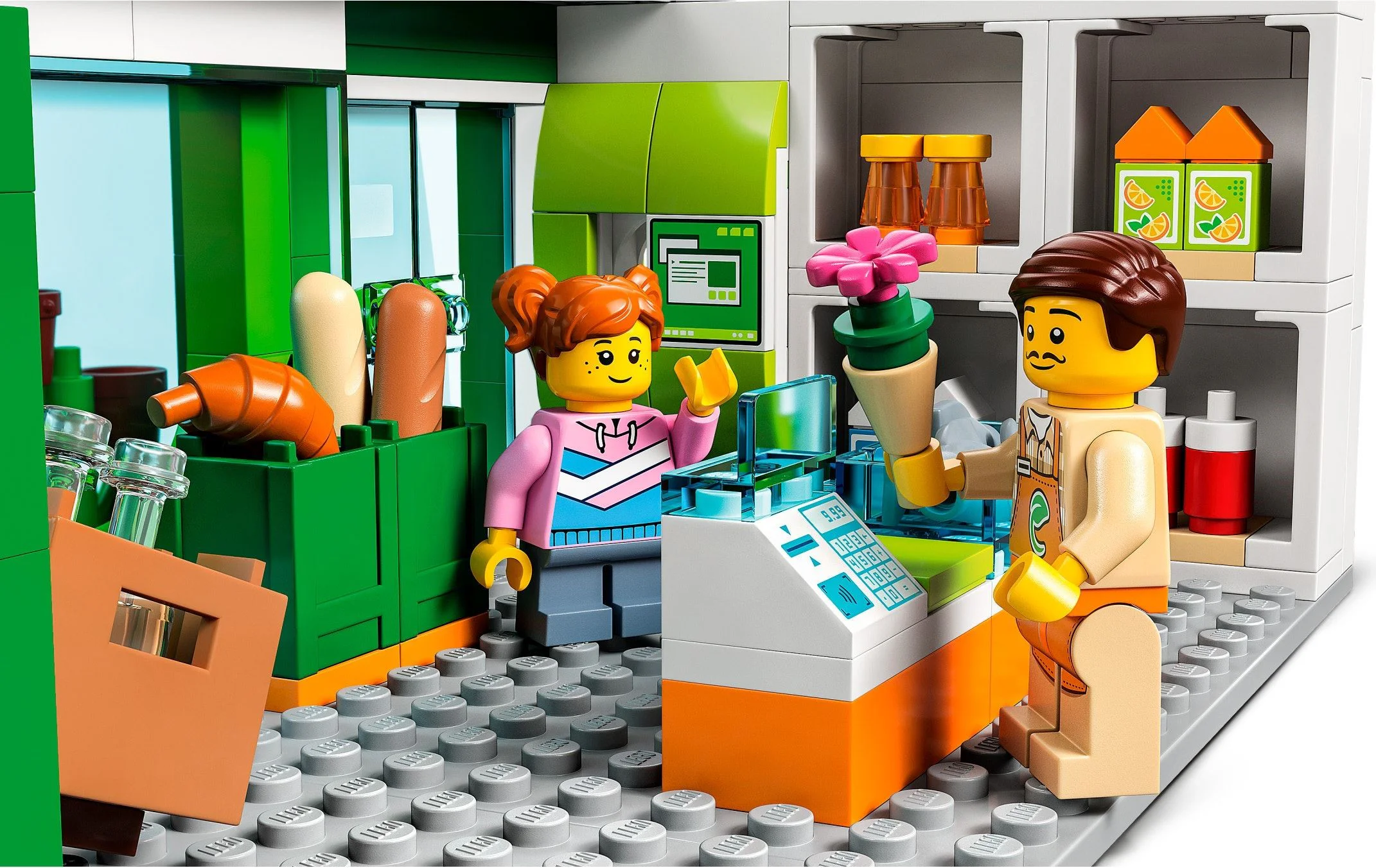 Hinyo's grocery store 乐高 LEGO 60347 image 3