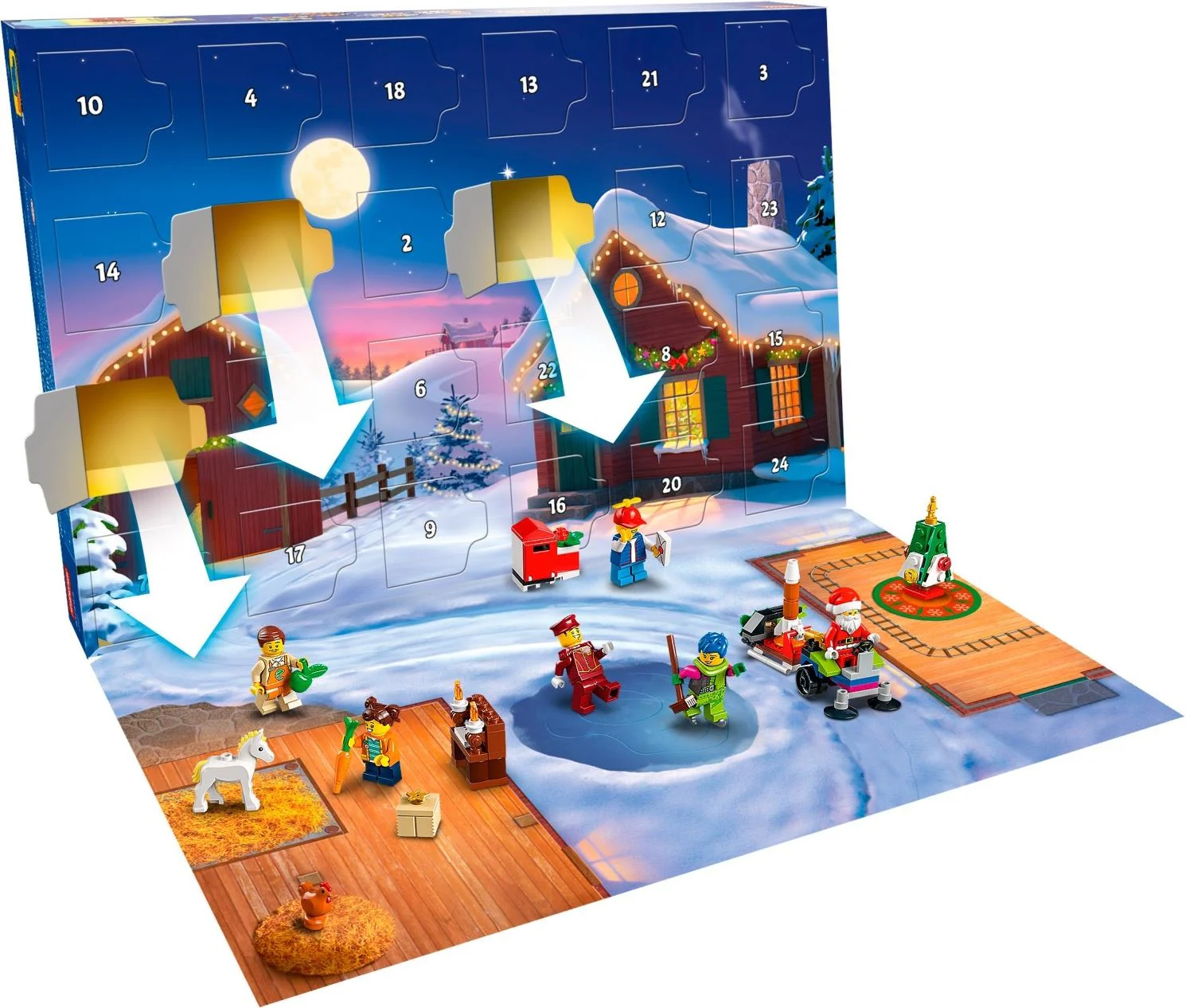 City Group 2022 Christmas Last Calendar 乐高 LEGO 60352 image 1