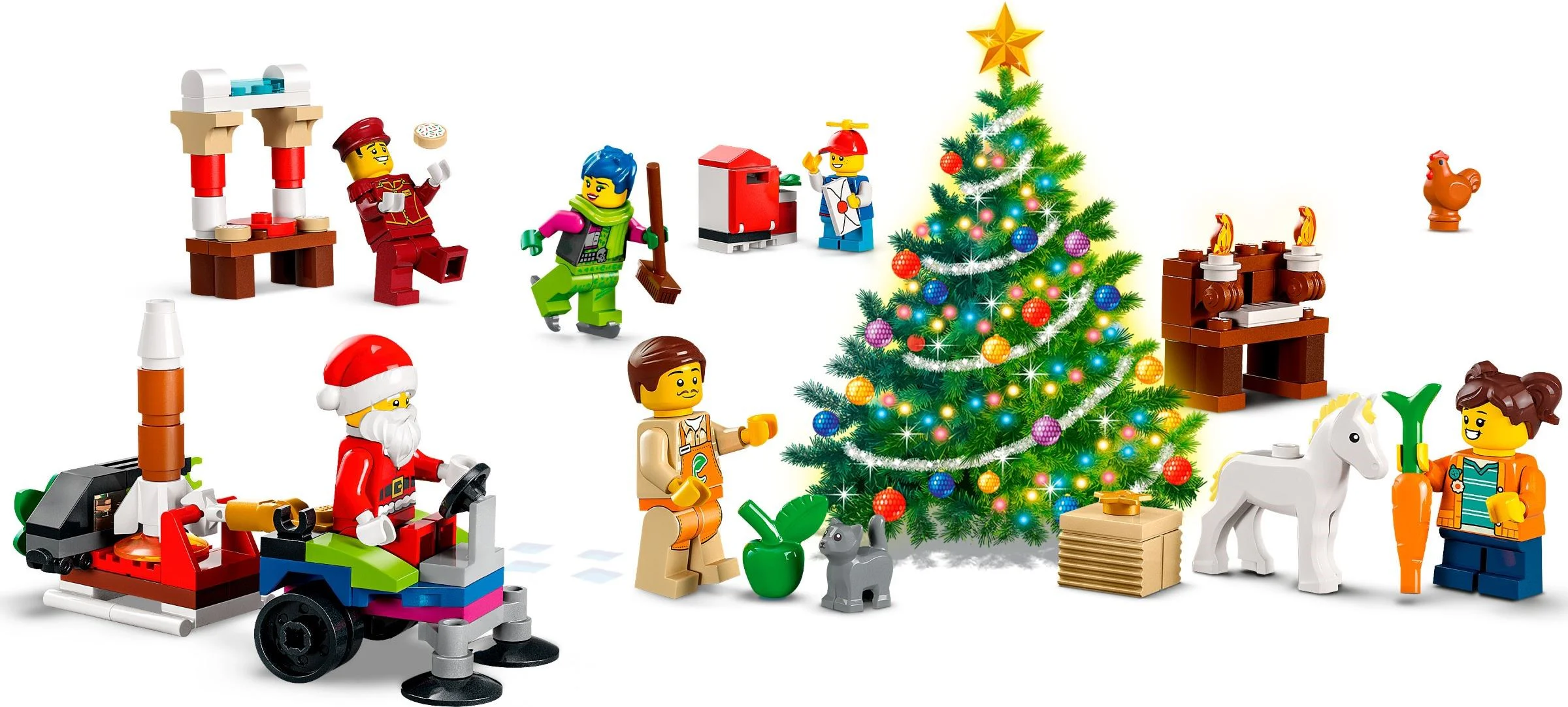City Group 2022 Christmas Last Calendar 乐高 LEGO 60352 image 2
