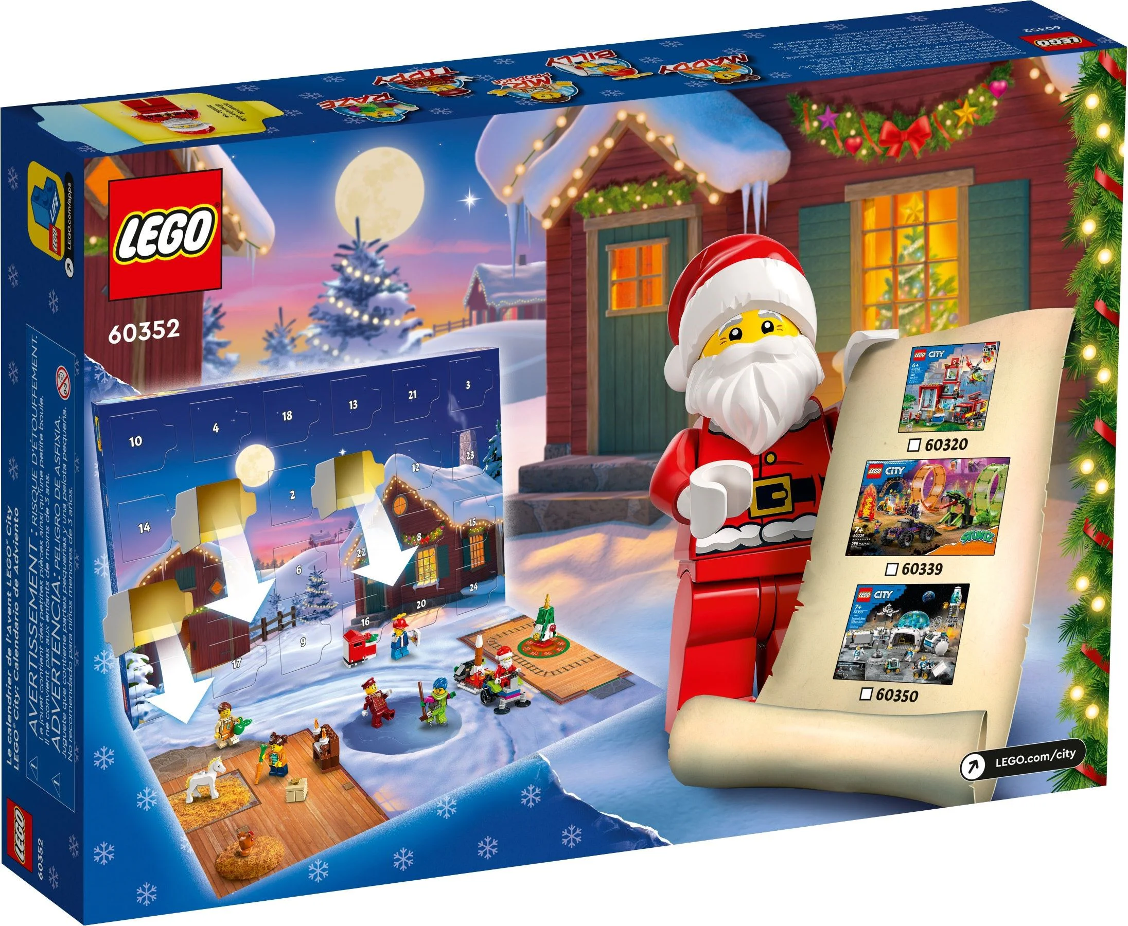 City Group 2022 Christmas Last Calendar 乐高 LEGO 60352 image 5