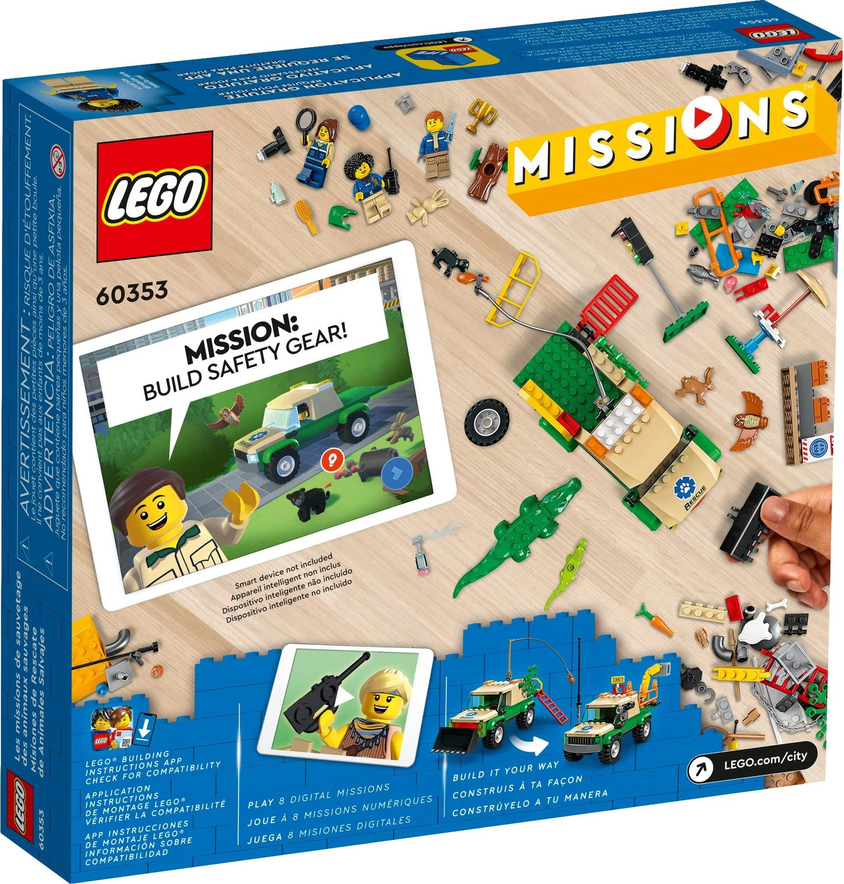 Wildlife rescue mission 乐高 LEGO 60353 image 4
