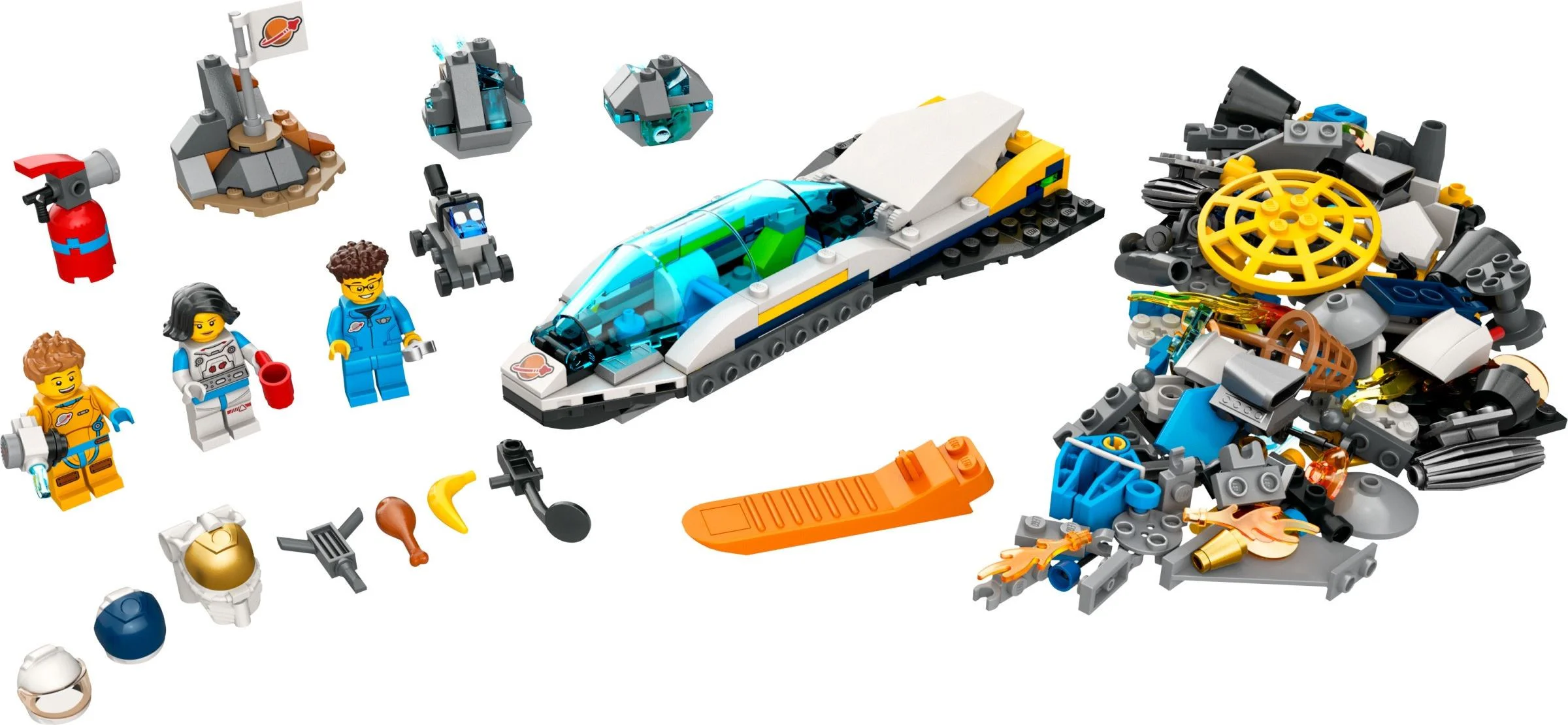 Spaceship Mars Exploration Mission 乐高 LEGO 60354