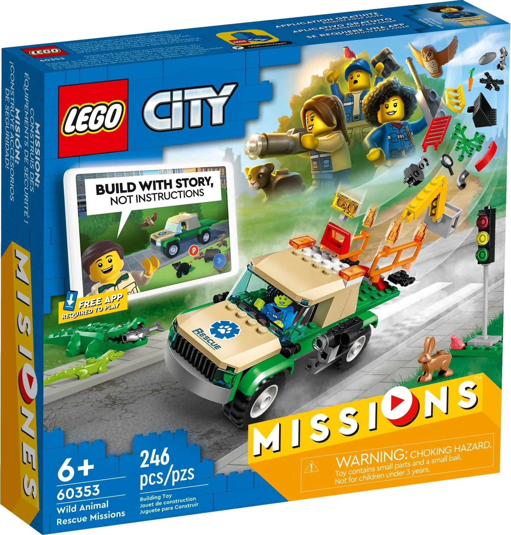 Wildlife rescue mission 乐高 LEGO 60353 image 7
