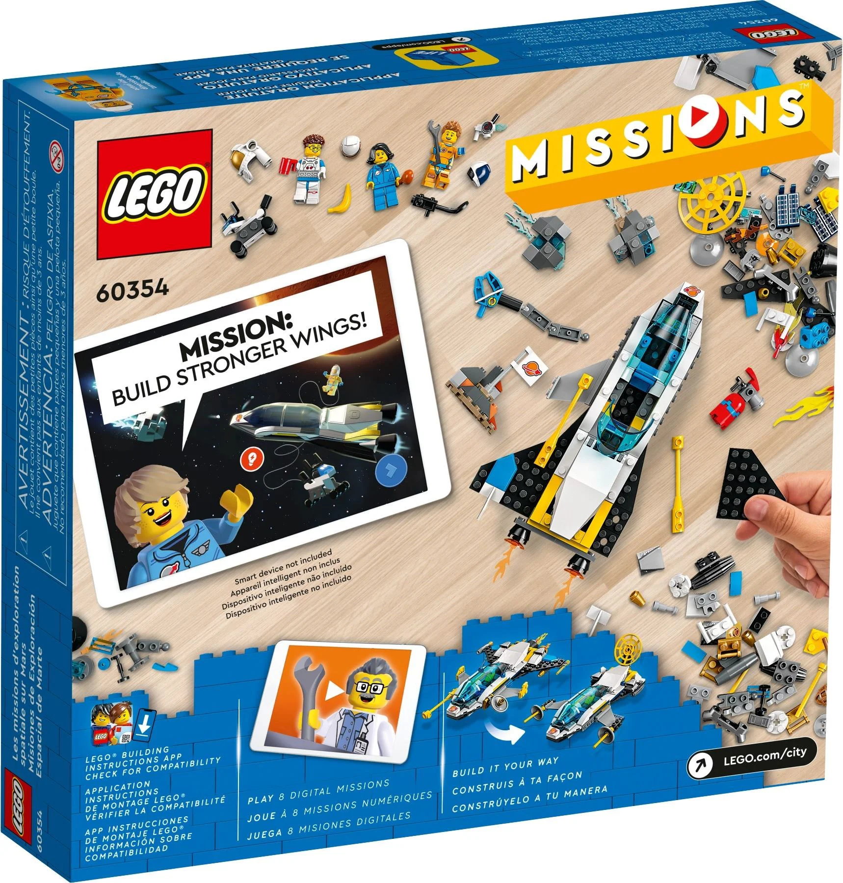 Spaceship Mars Exploration Mission 乐高 LEGO 60354 image 3