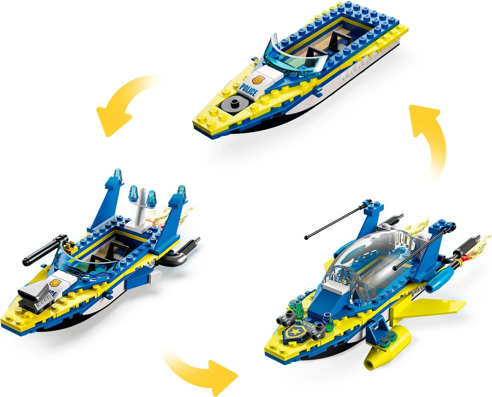 Marine police reconnaissance mission LEGO 60355 image 5
