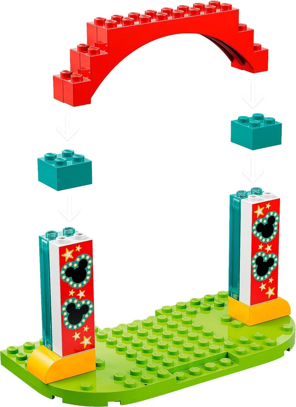 Mickey, Minnie, and High-Fly Fun Playground 乐高 LEGO 10778 image 1