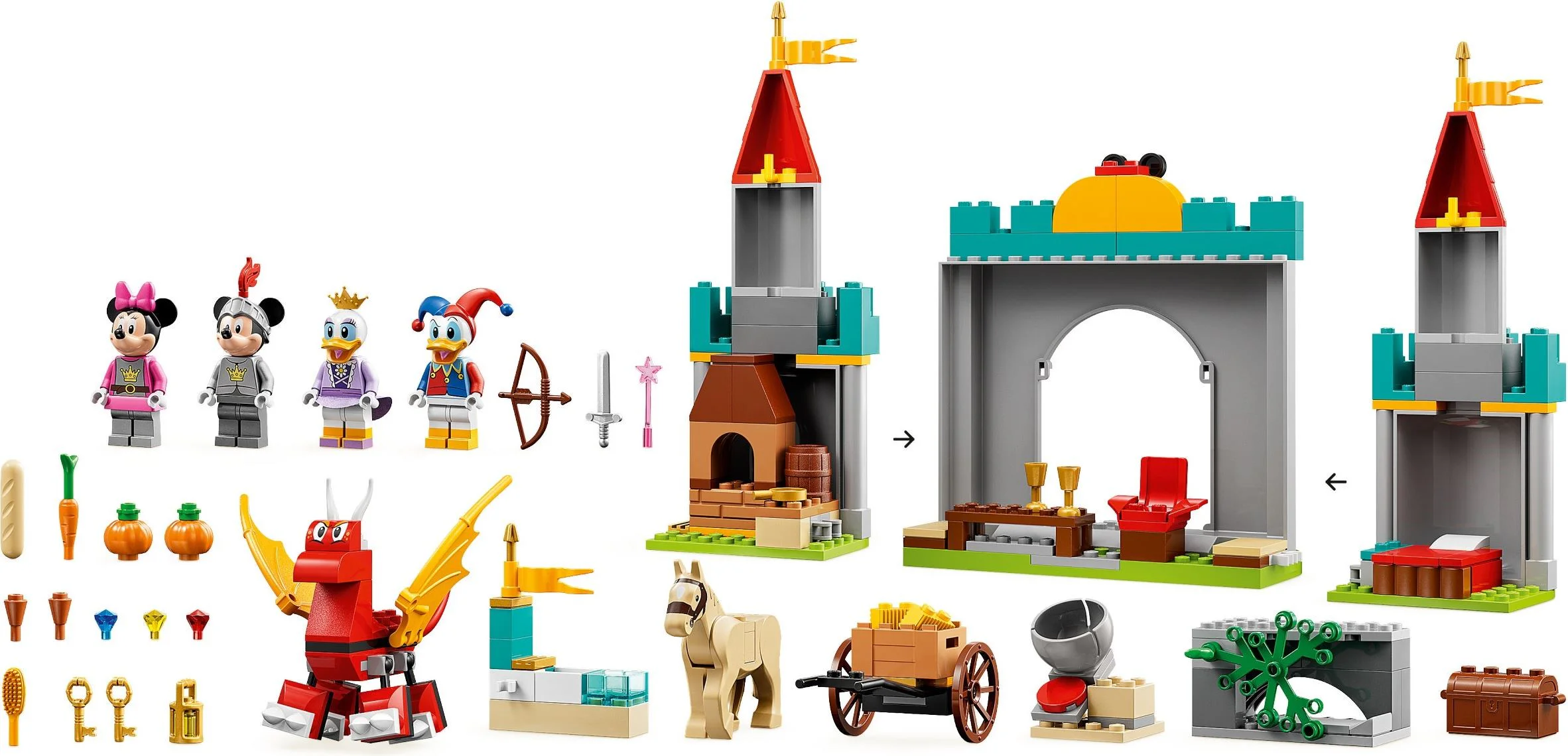 Mickey and Friends Castle Guard 乐高 LEGO 10780 image 3