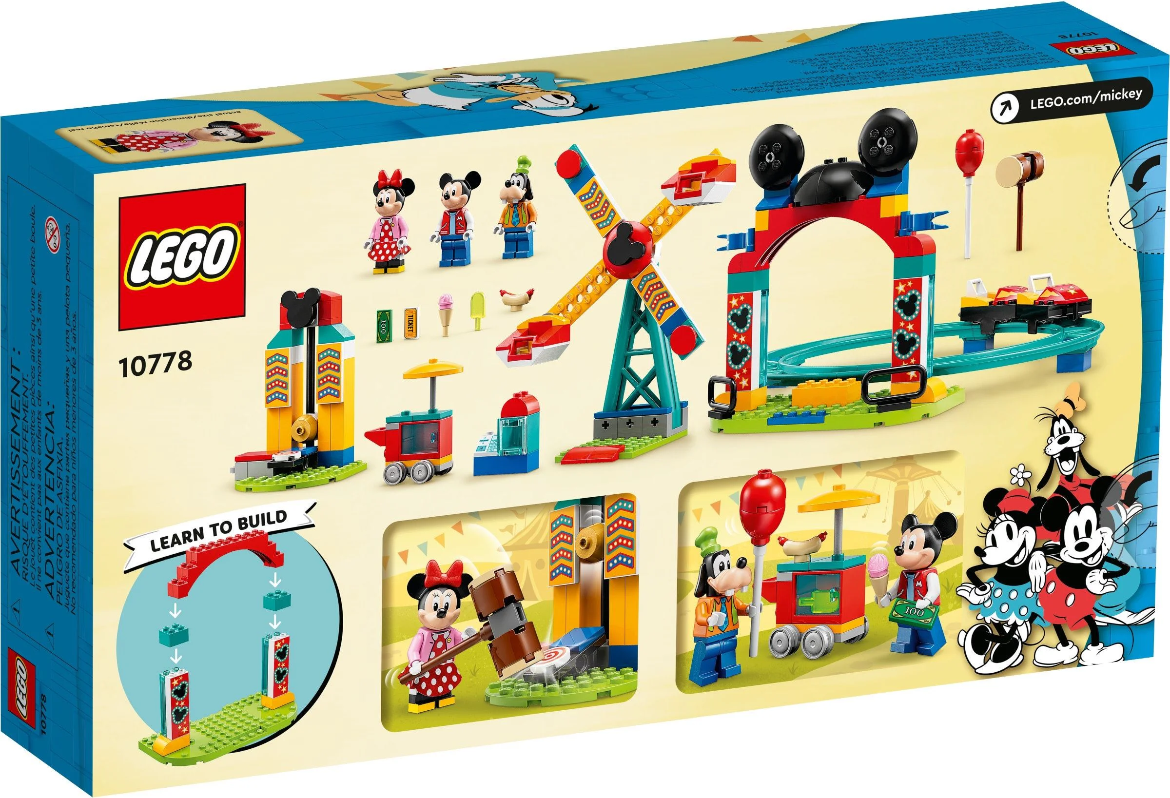 Mickey, Minnie, and High-Fly Fun Playground 乐高 LEGO 10778 image 5