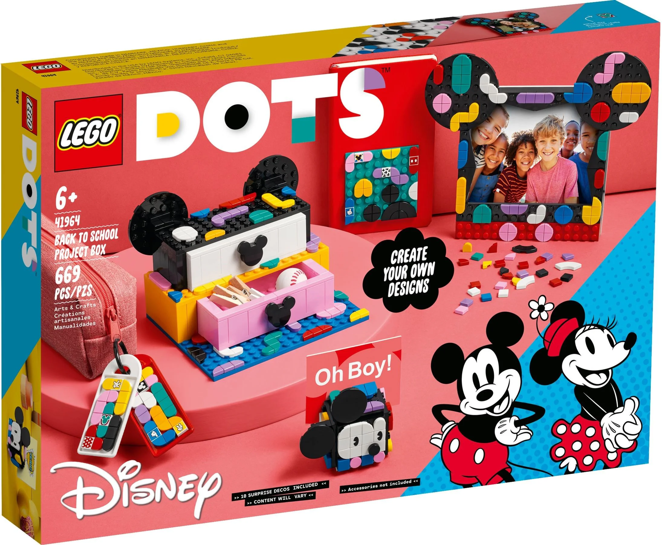 Mickey and Minnie went back to school in fancy clothes 乐高 LEGO 41964 image 3