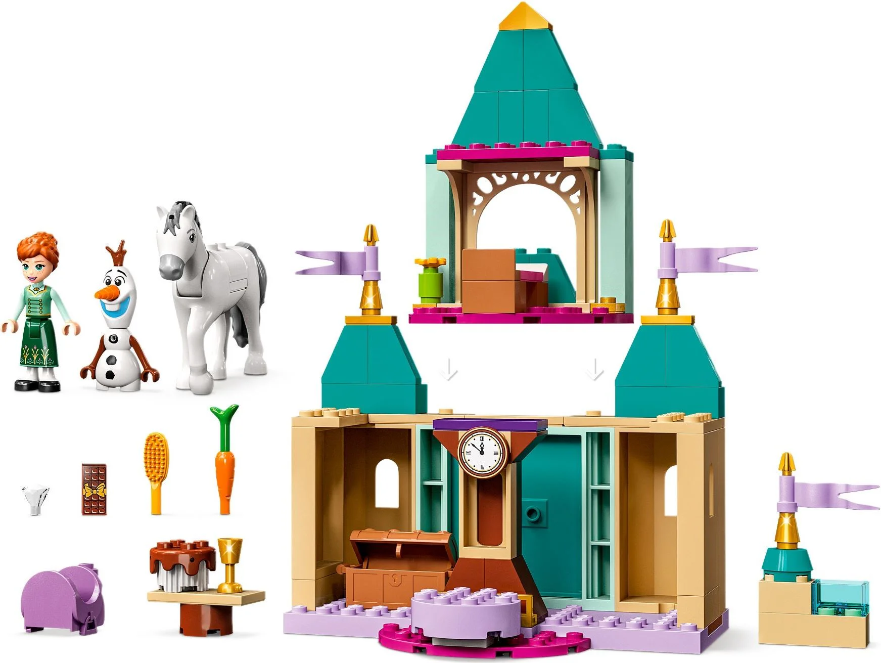 Ice Quest: Anna and Snowball's Happy Castle 乐高 LEGO 43204 image 2
