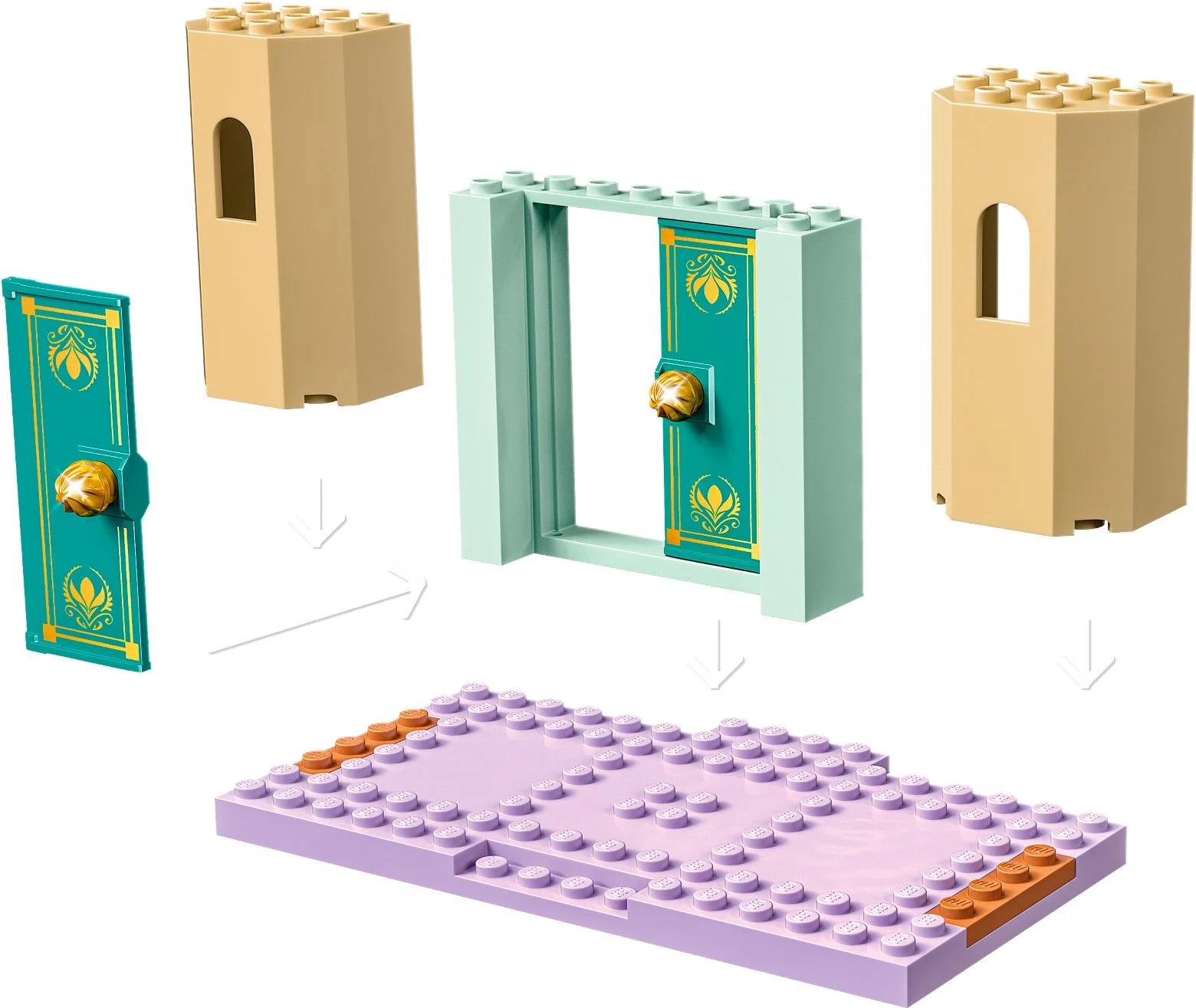 Ice Quest: Anna and Snowball's Happy Castle 乐高 LEGO 43204 image 3