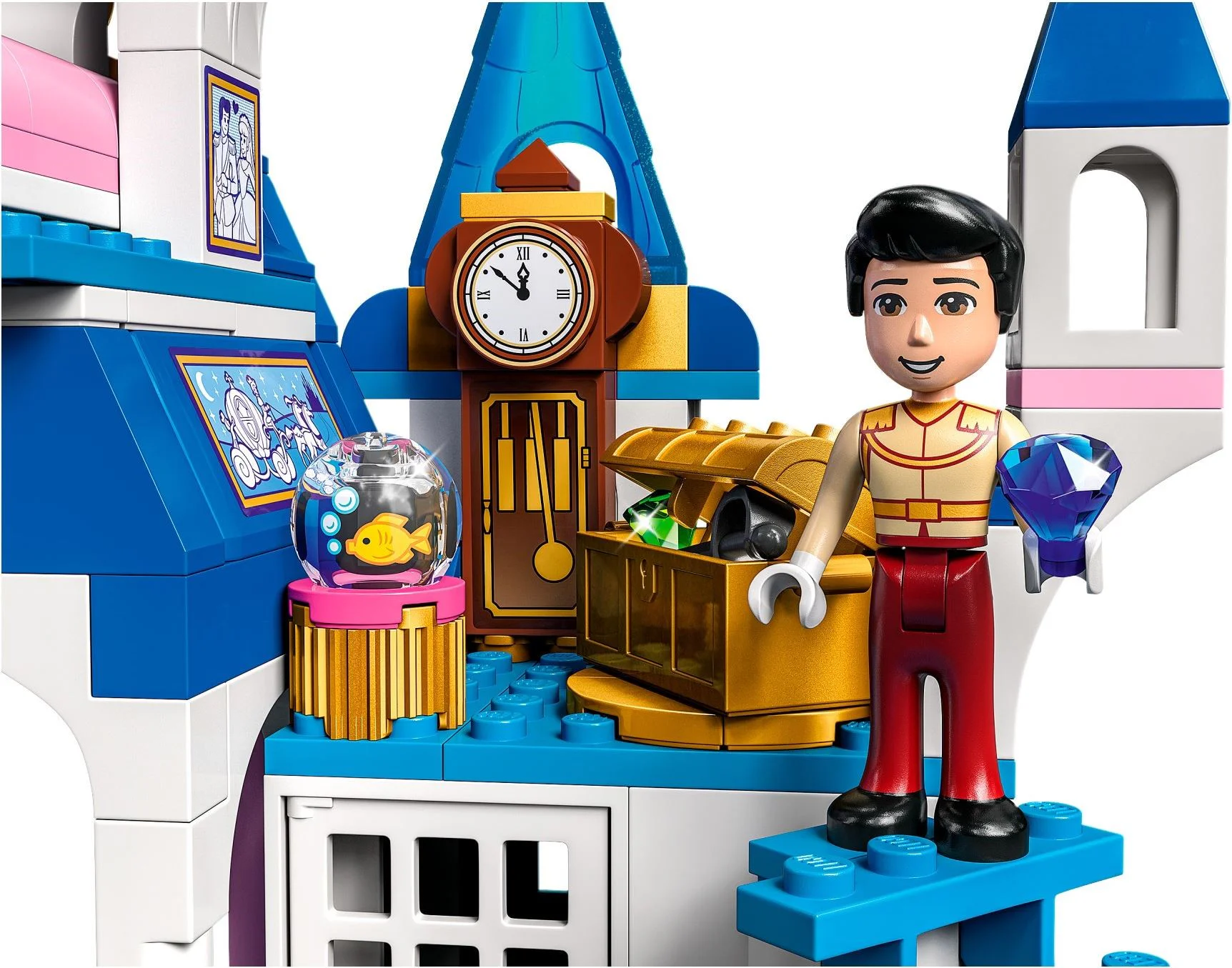 The castle of Cynterella and the Prince 乐高 LEGO 43206 image 5