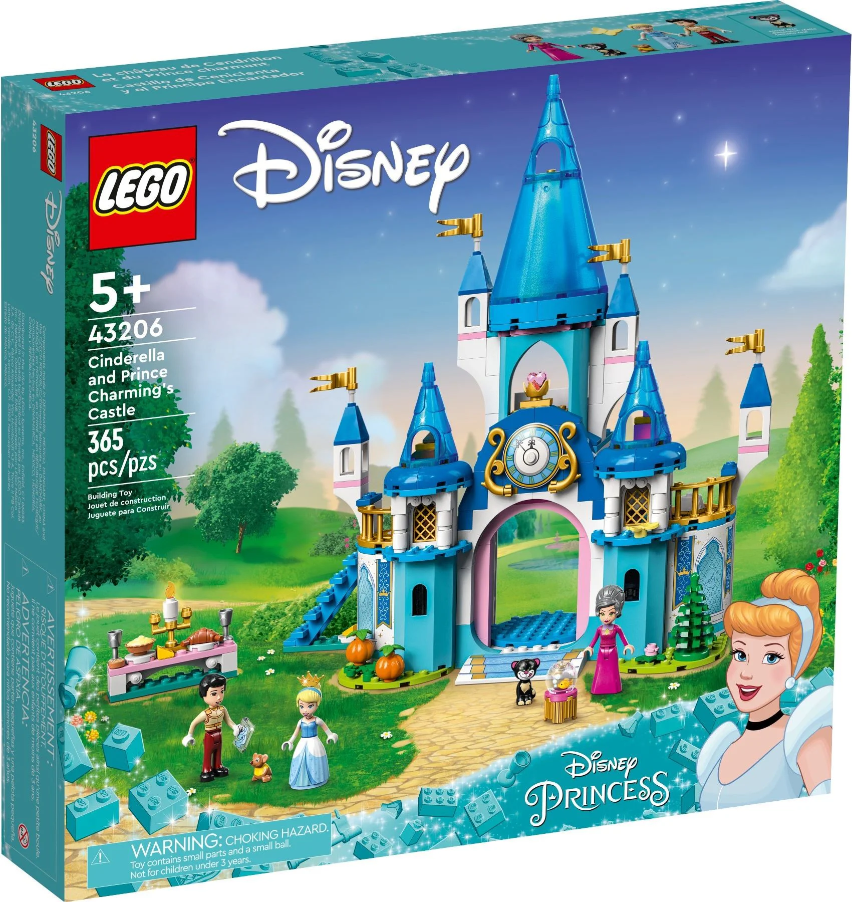 The castle of Cynterella and the Prince 乐高 LEGO 43206 image 8