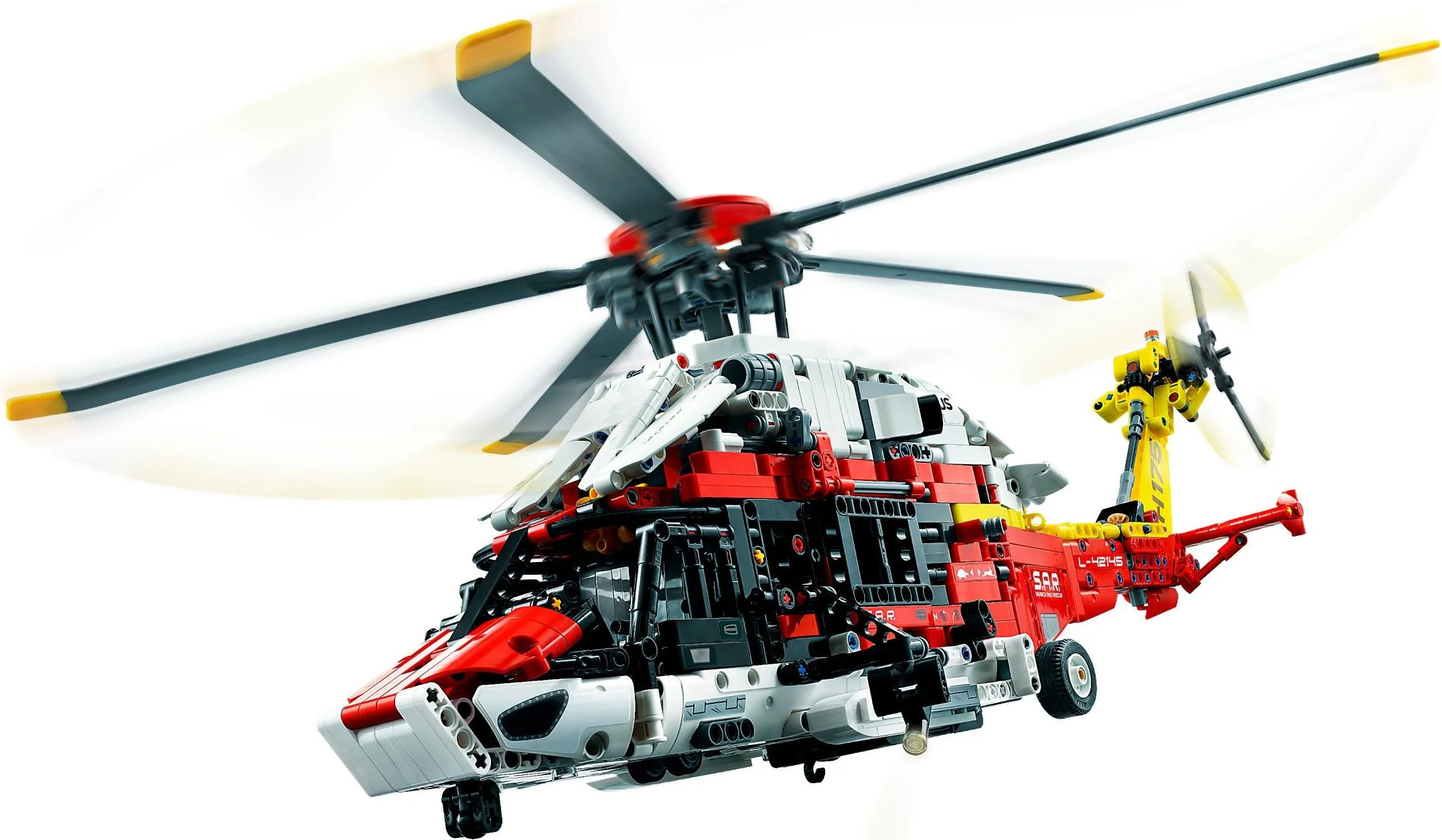 Bamboo Airborne Rescue Helicopter H175 无牌 74666 image 3