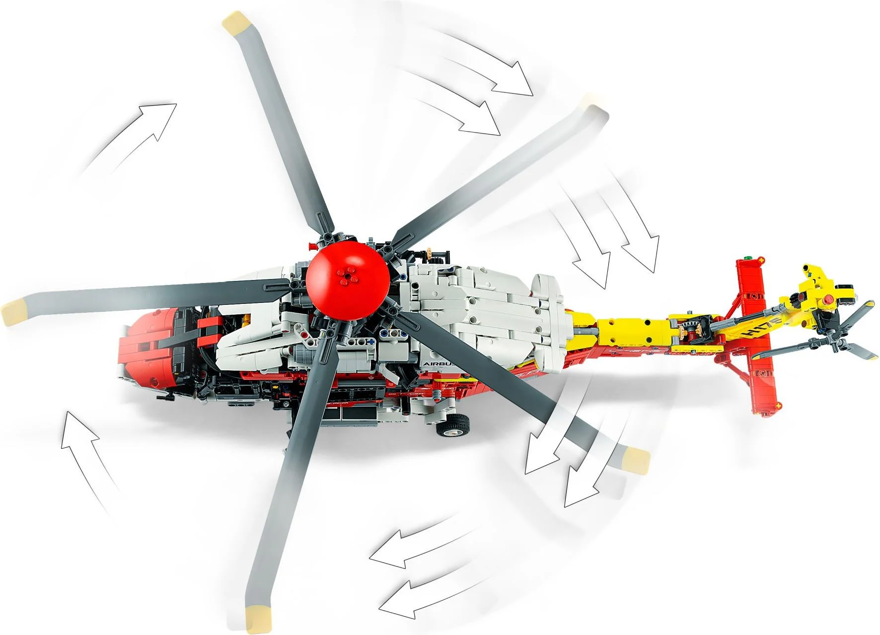 Bamboo Airborne Rescue Helicopter H175 无牌 74666 image 5