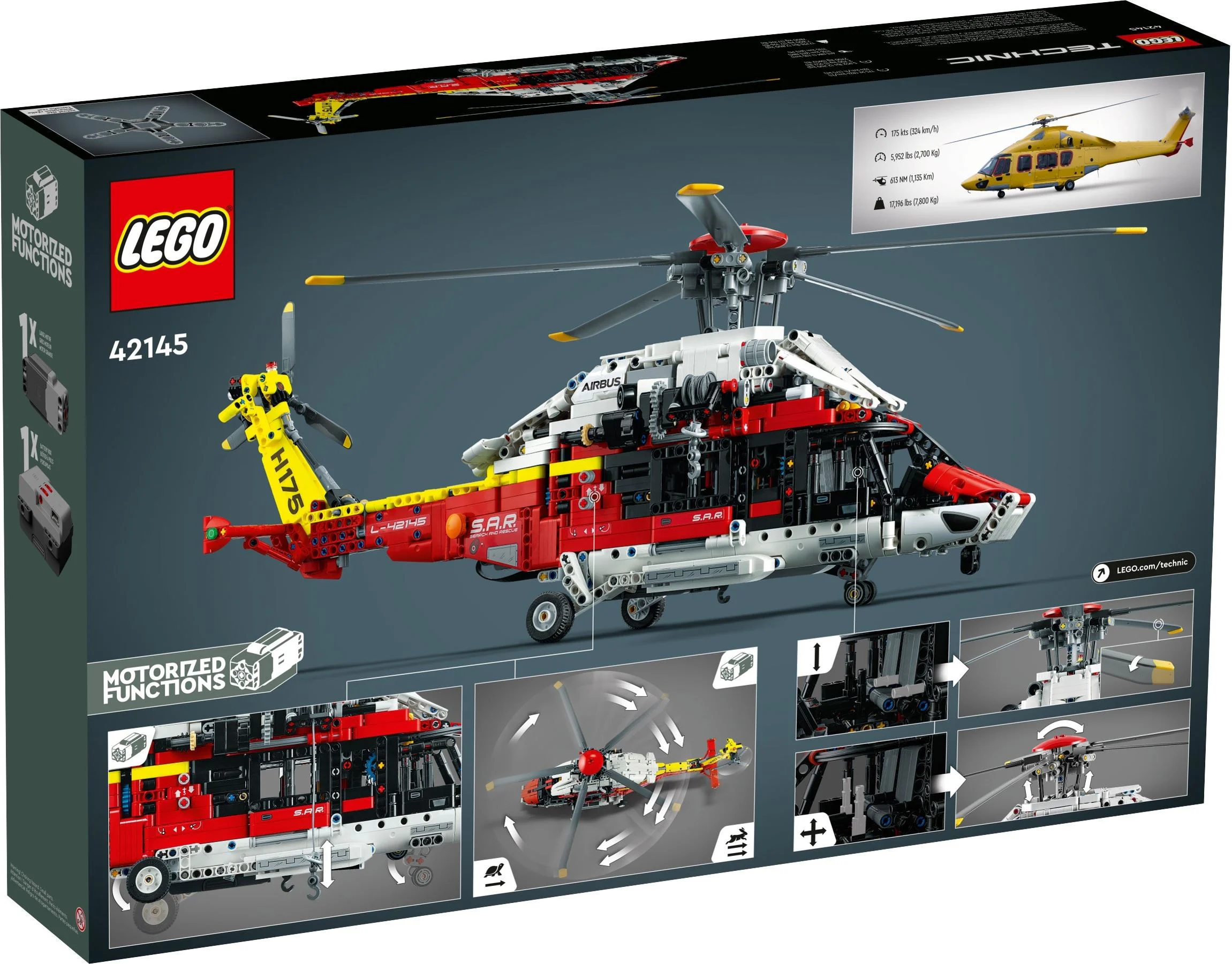 Bamboo Airborne Rescue Helicopter H175 无牌 74666 image 9