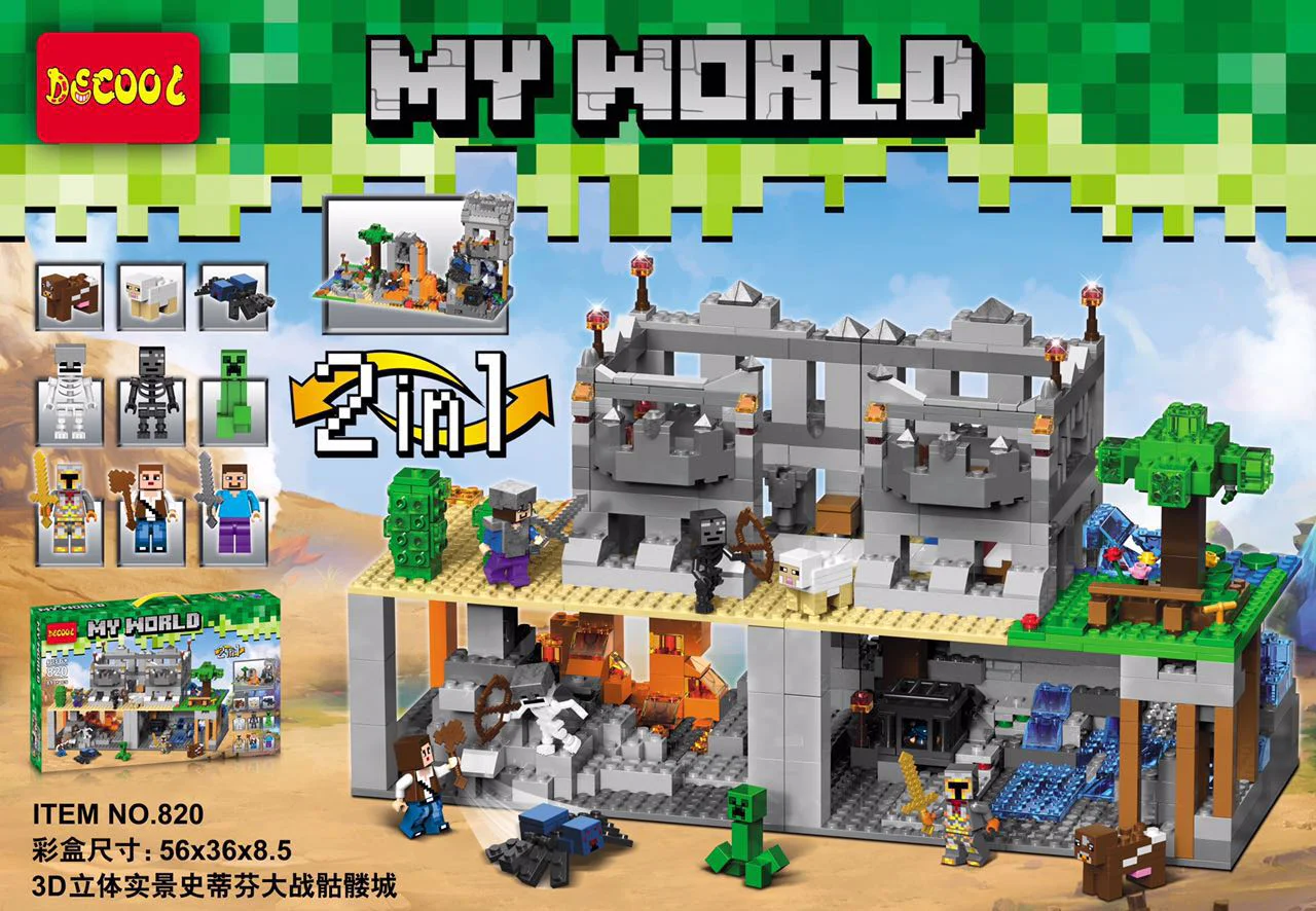 My World: 3D Vision of Skull City 2in1 820 image 1