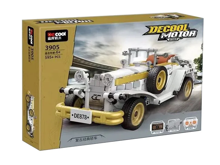 A retroclassic sedan 迪库 DECOOL/酷小砖 BrickCool 3905