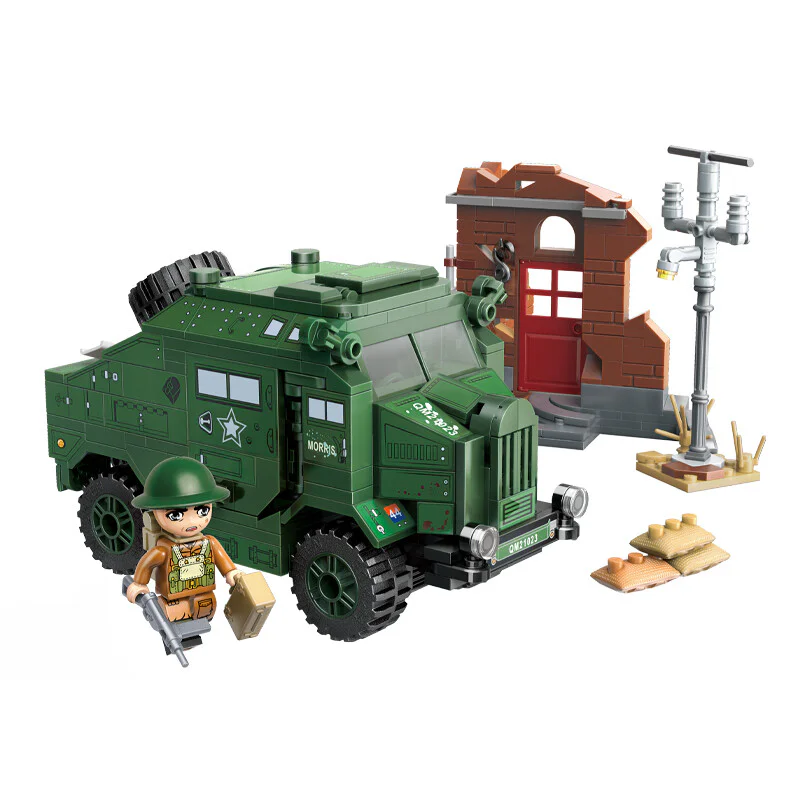 World War II classic battle: the beach of Dunkirk's retreat 启蒙 QMAN/ENLIGHTEN/Keeppley 21023