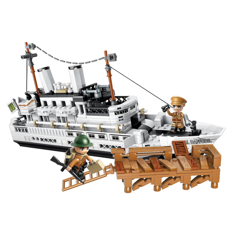 World War II Classic Battle: Maritime evacuation at Dunkirk 启蒙 QMAN/ENLIGHTEN/Keeppley 21025
