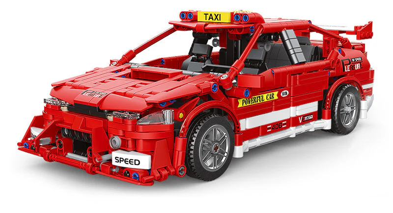 A nice taxi 迪库 DECOOL/酷小砖 BrickCool 33019