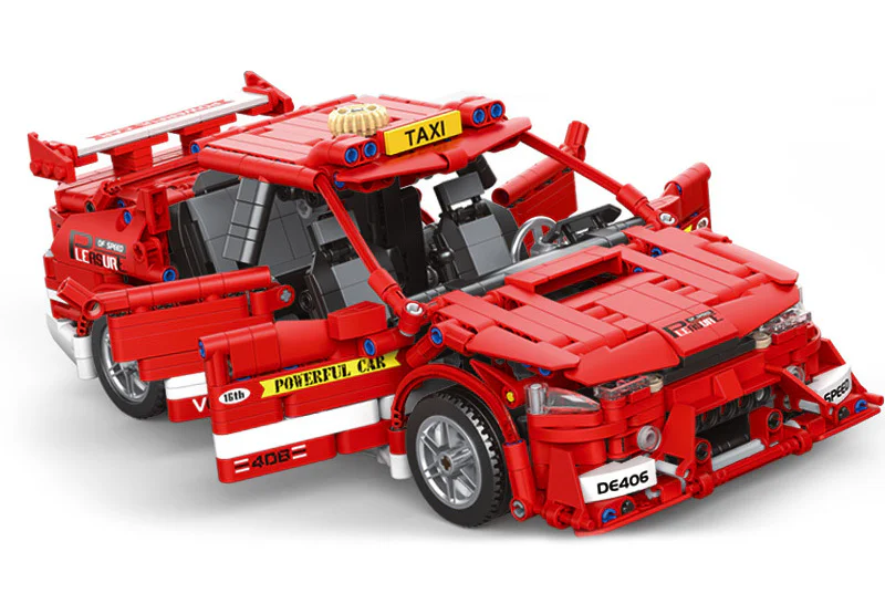 A nice taxi 迪库 DECOOL/酷小砖 BrickCool 33019 image 3