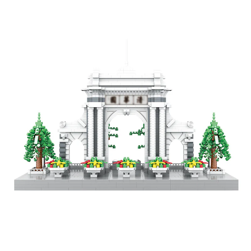 World famous school: Qinghua University 魔域积木 MOYUBLOCK MY92023