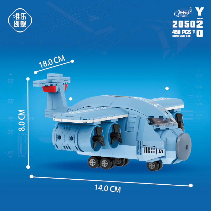 Transport of 20 large military transport aircraft 唯乐创想 2050 image 1