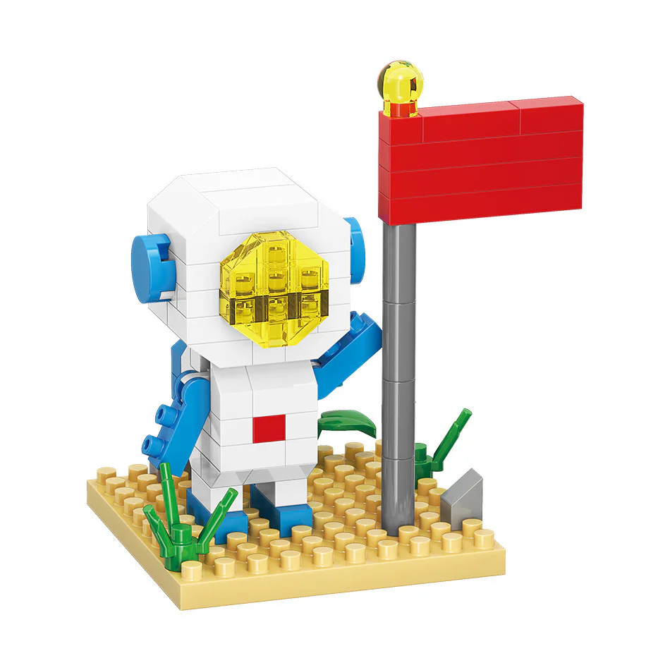 Protect Space: Space Flags 魔域积木 MOYUBLOCK MY95017