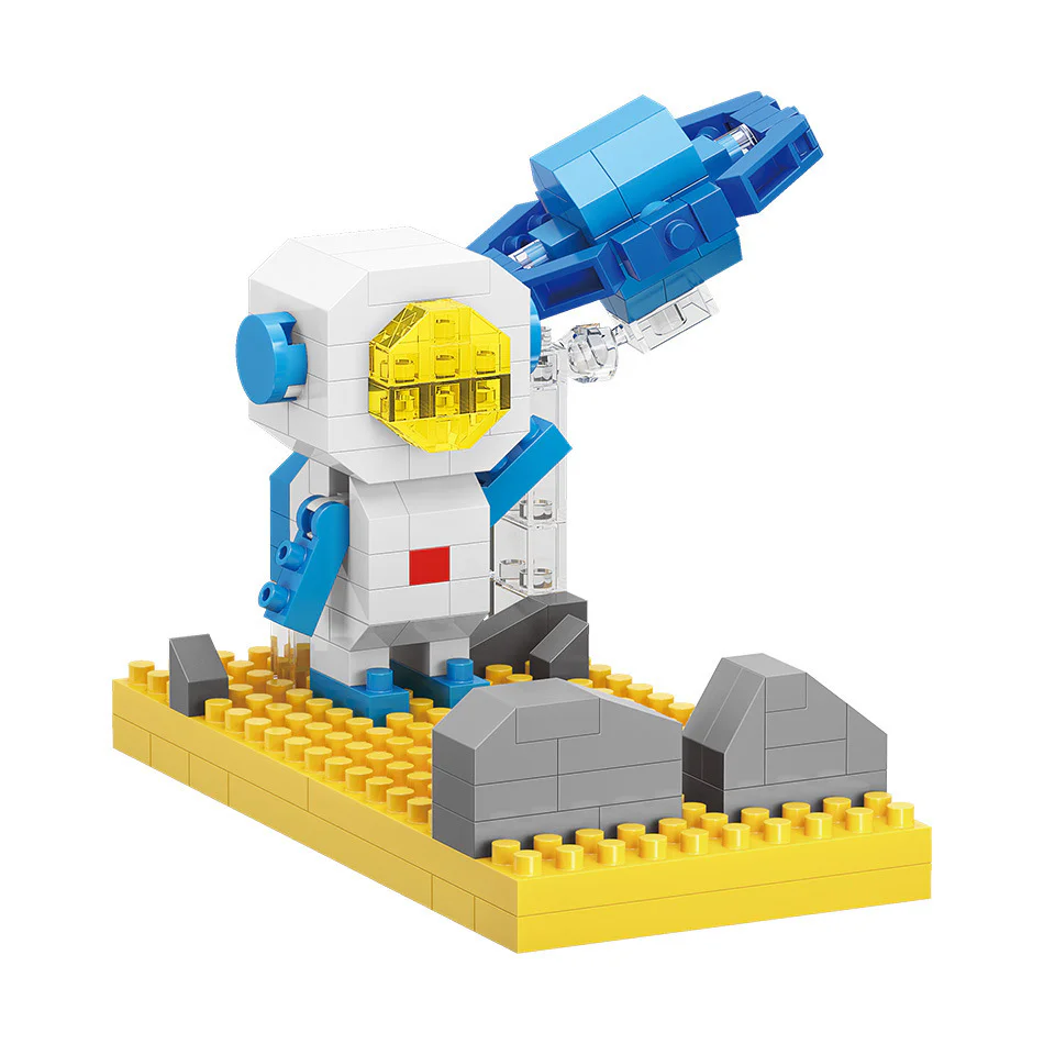 Cellular stand: Discovering the planet 魔域积木 MOYUBLOCK MY95023
