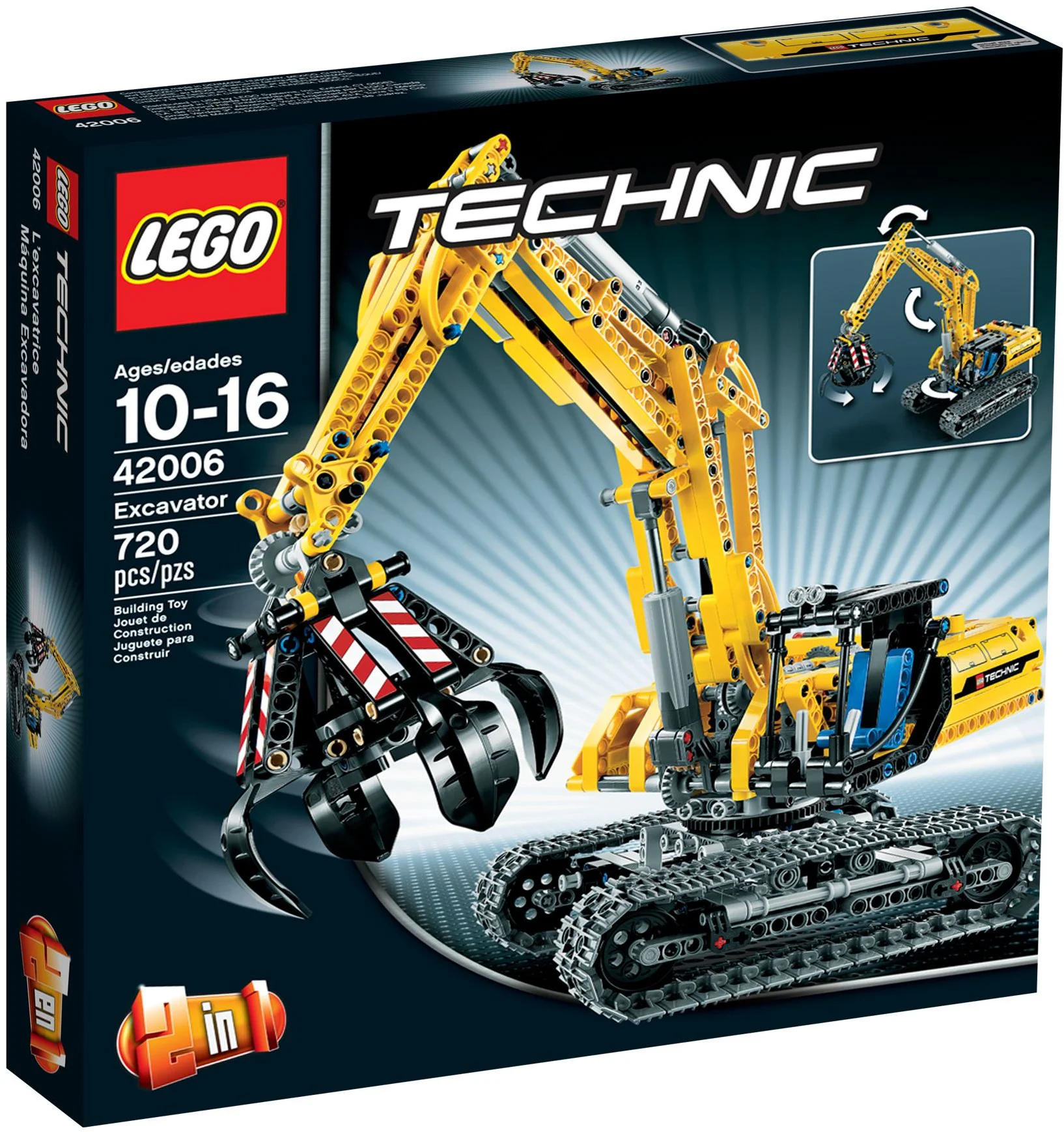 Excavator 乐高 LEGO 42006 image 1