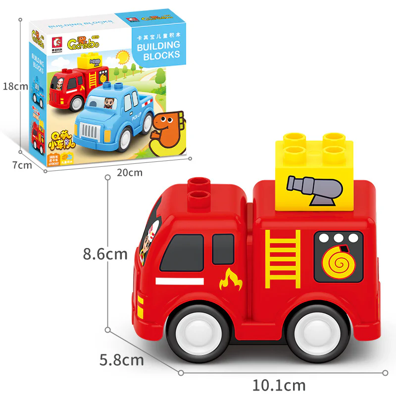 Q QUIXIE: FIRECRACKER, PICKUP TRUCK, CAKIPO CHILD TREE 森宝 SEMBO 690002 image 3