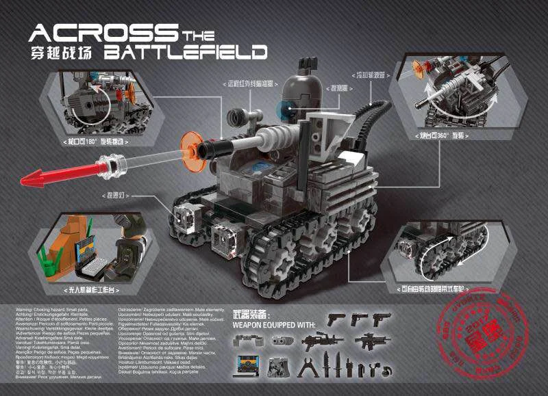 Crossing the battlefield: remotely piloted drones 星堡 XINGBAO XB-06016 image 4