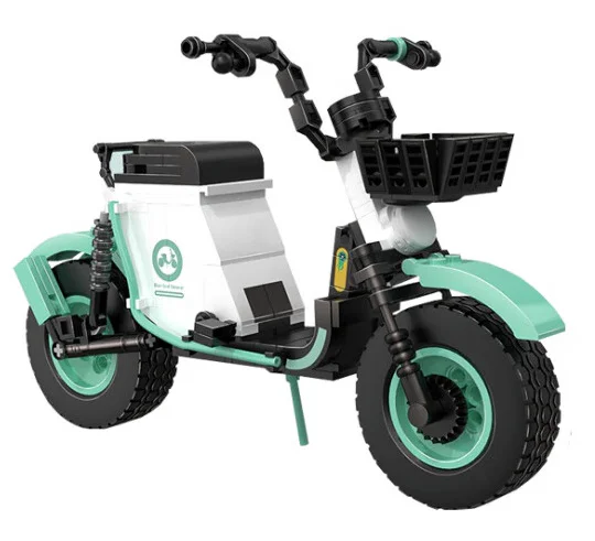 Fashion electric vehicle: Blue God General Cyan 哲高 ZHEGAO 00332