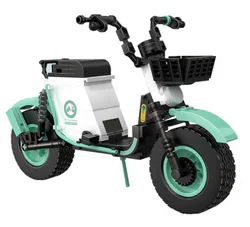 Fashion electric vehicle: Blue God General Cyan