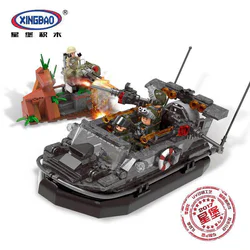Crossing the battlefield: assault boats