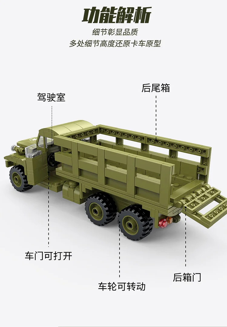 STEEL CAVALRY: CCKW TRUCK 智德乐ZDEL DL-40004 image 4