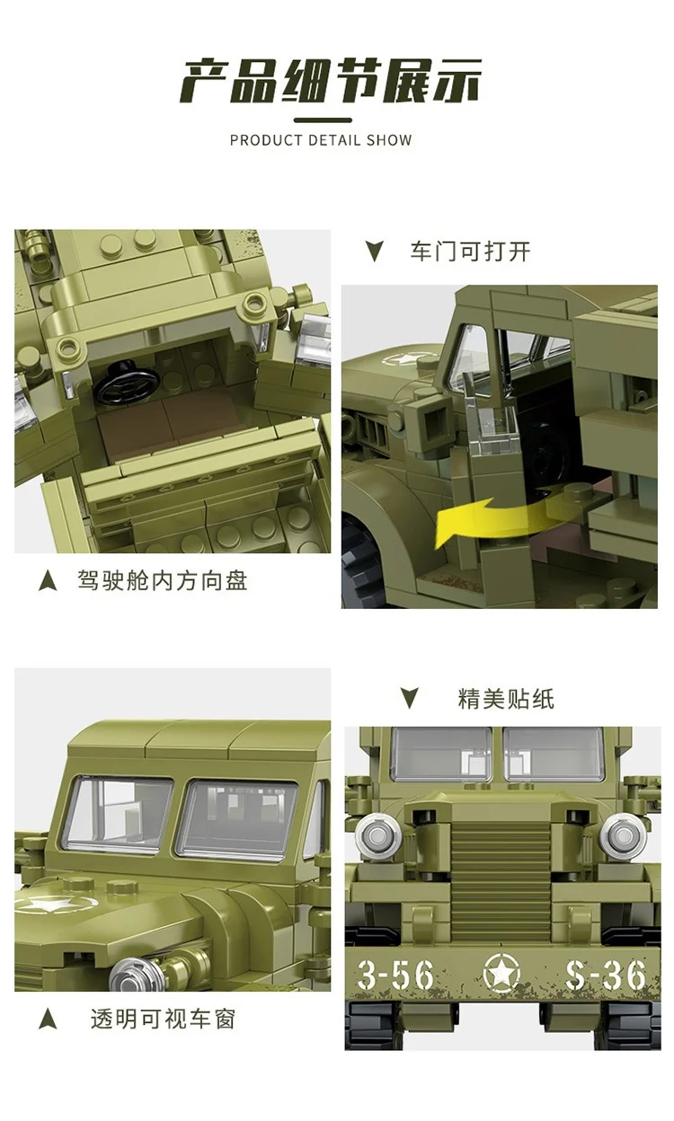 STEEL CAVALRY: CCKW TRUCK 智德乐ZDEL DL-40004 image 5